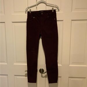 Liverpool Women's Skinny Pants - Deep Wine